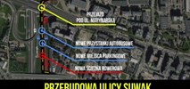 Warszawa. Na Służewcu ulica za szlabanem