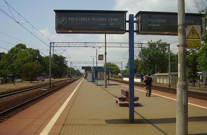 Warszawa: Większa przepustowość i nowy przystanek kolejowy