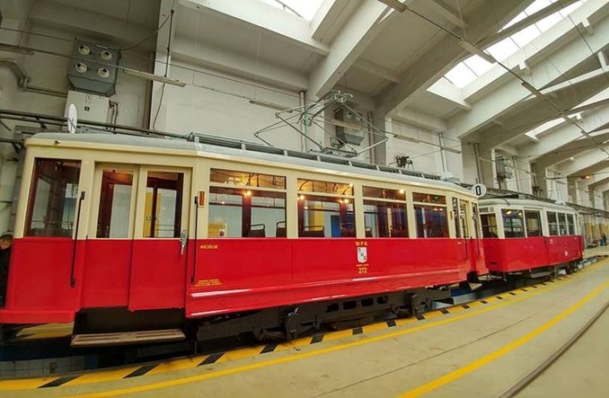 MPK Kraków wyremontowało historyczny wagon Ring