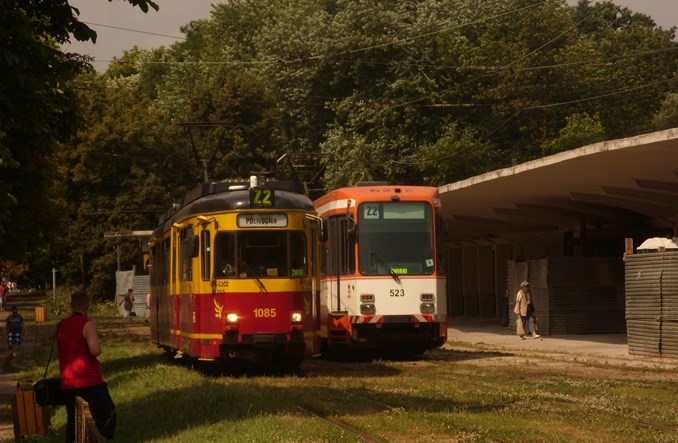 Łódź: Poczekalnia przy Północnej po remoncie w stanie surowym