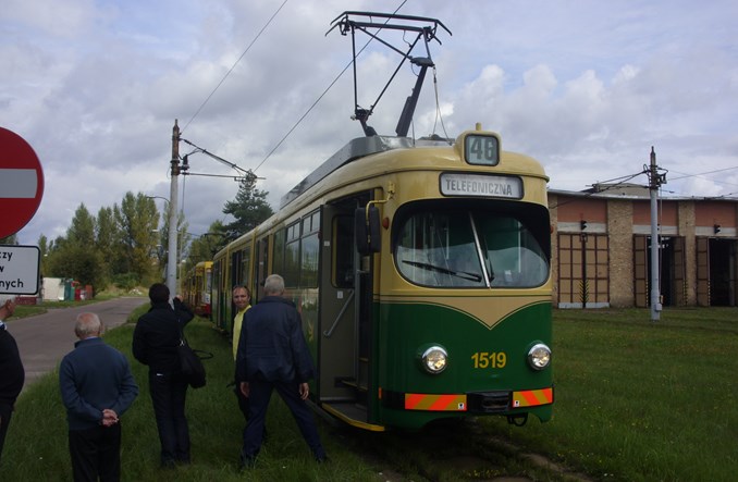 Łódź. Używane GT8N z Helsinek już w ruchu