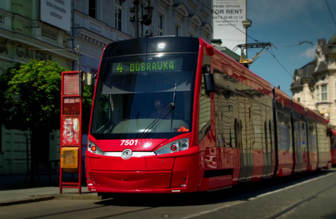 Bratysława z niskopodłogowymi tramwajami. Oczywiście Škody