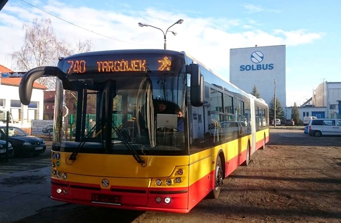 Solbusy LNG czekają na wyjazd do Warszawy
