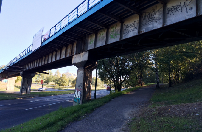 Sosnowiec zamieni wiadukt kolei piaskowej w drogę rowerową