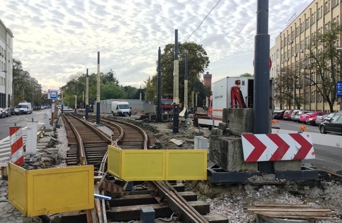 Warszawa: Kończy się remont pętli tramwajowej na pl. Starynkiewicza
