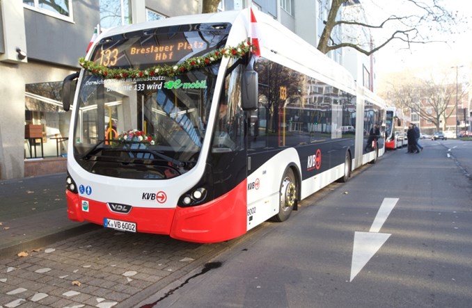Kolonia. Miasto uruchomiło całkowicie elektryczną linię autobusową