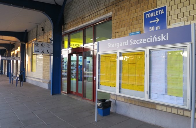 Stargard na kolei nadal Szczeciński. Kiedy zmiana?