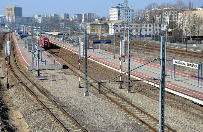 PKP PLK dobuduje peron na Warszawie Gdańskiej