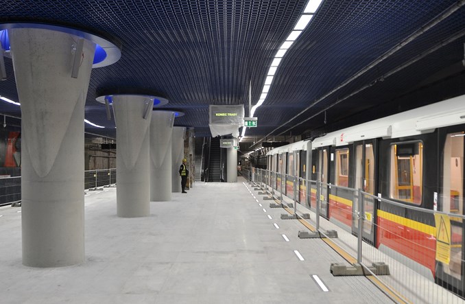 Metro: Jest harmonogram odbiorów II linii. Potrwają do 6 listopada 