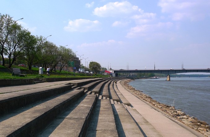 Trwa budowa szlaku rowerowego na lewym brzegu Wisły