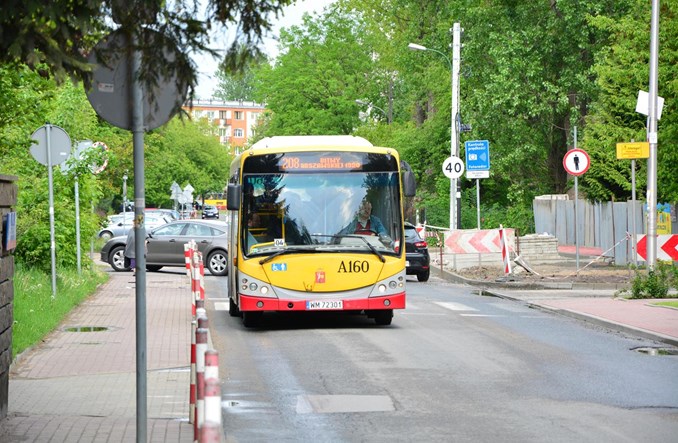 Warszawa: Autobusem na Baletową