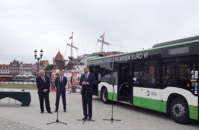 Gdańsk z umową na 21 Mercedesów Citaro