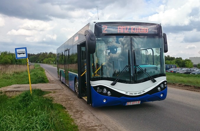 Kraków testuje uśmiechnięty autobus od AMZ Kutno