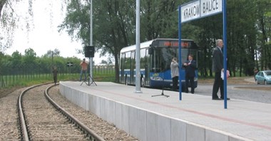 Rusza budowa przystanku kolejowego przy krakowskim lotnisku