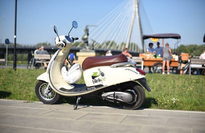 Warszawa. Skuter-sharing już od marca