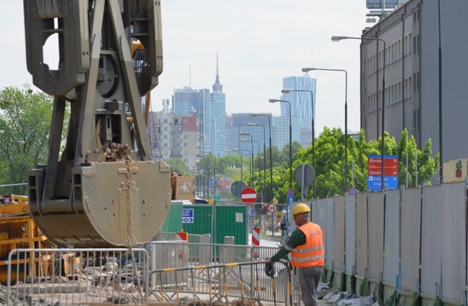 Metro: Sto metrów Marii, prace konstrukcyjne na Woli