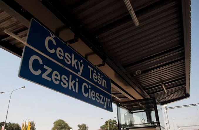 Dworzec w Czeskim Cieszynie wita podróżnych po polsku