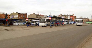 Powiat częstochowski z planem transportowym