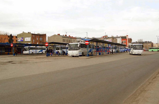 Powiat częstochowski z planem transportowym