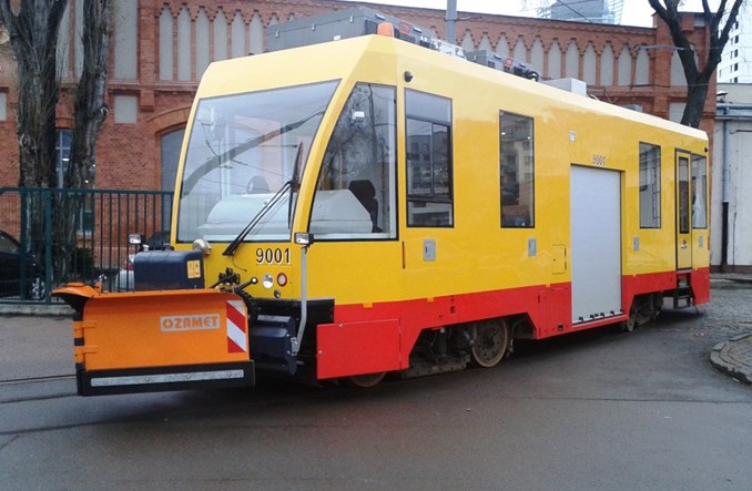 Nowy tabor techniczny Tramwajów Warszawskich zdaje egzamin
