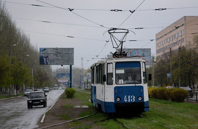 Korespondencja z Donbasu. Tramwaje pod ostrzałem