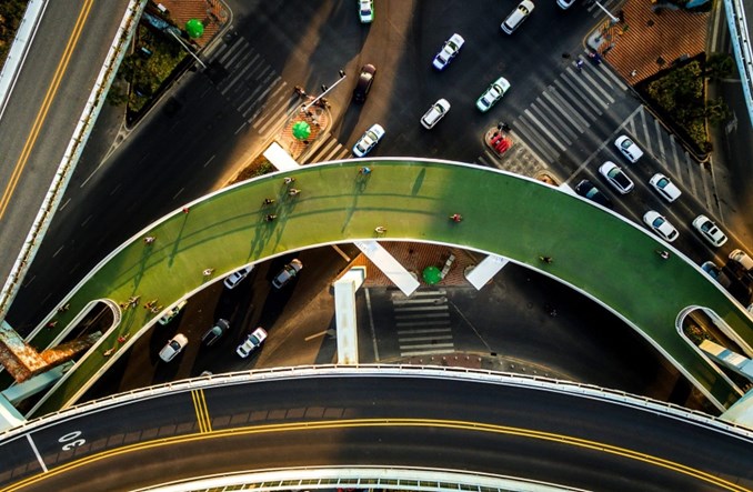 Chiny. Najdłuższa na świecie podniebna trasa rowerowa