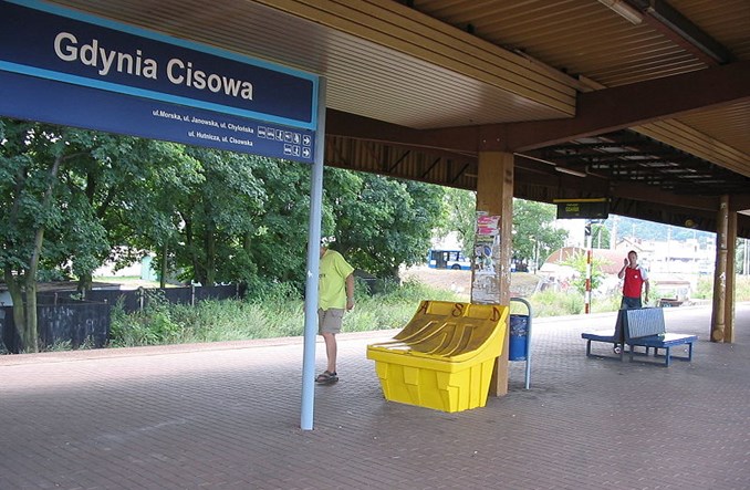 Gdynia. W tym roku rozpoczęcie remontu peronu SKM Cisowa