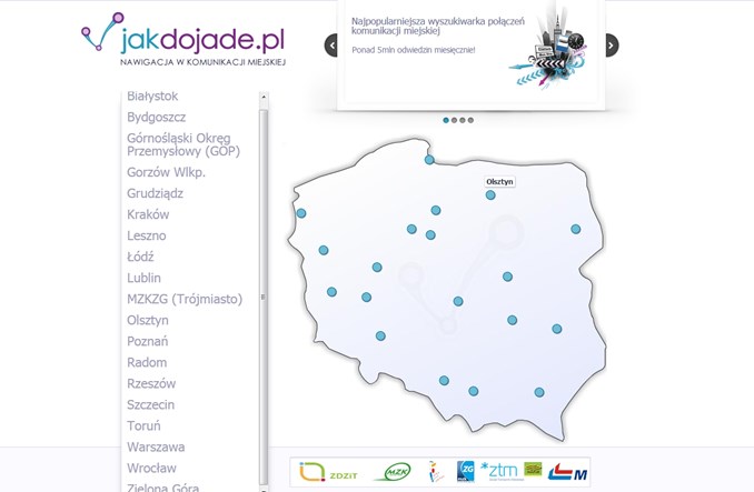 maler Jabeth Wilson Råd City-Nav z nagrodą KTP 2014 za „Jak Dojadę” - Transport Publiczny