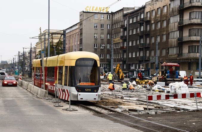 Łódź. Koniec tymczasowego jednotoru