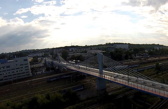 Kraków: Od poniedziałku tramwaje pojadą nową estakadą