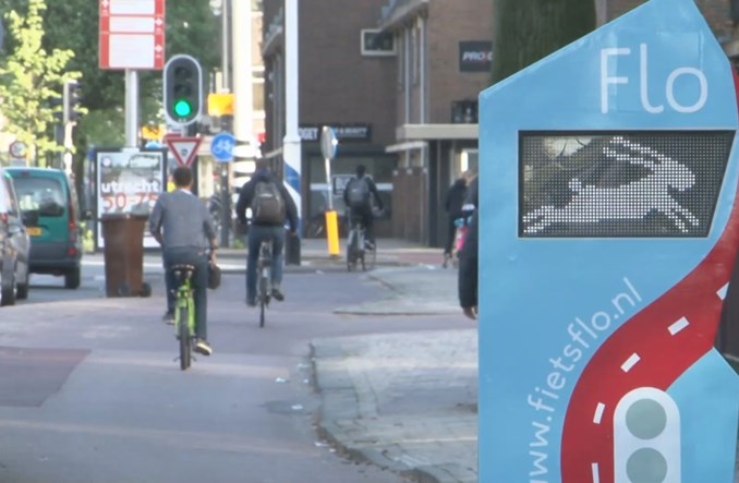 Utrecht. Znaki dla rowerzystów? Zając, żółw, lajk i… krowa