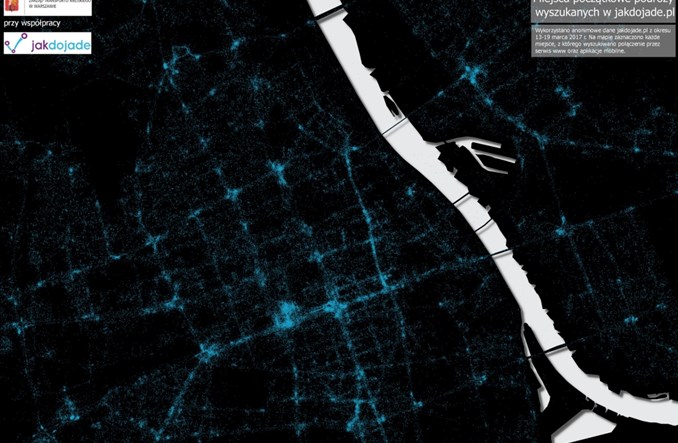 Warszawa. Gdzie pasażerowie szukają przesiadek