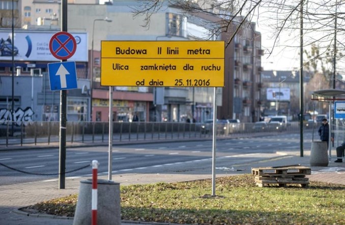 Budowa metra wyłączyła priorytet tramwajów. Ale nie na stałe