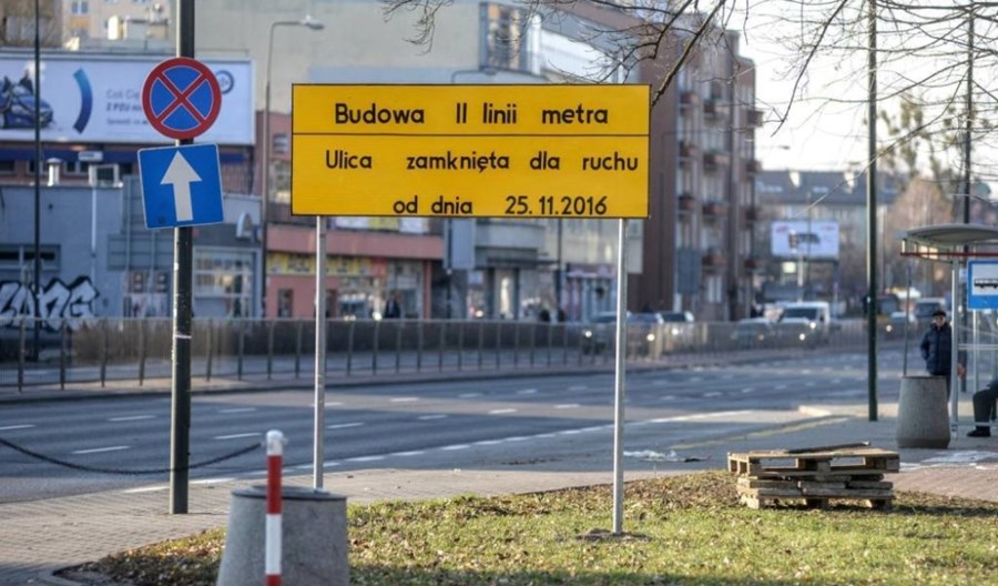 Budowa metra wyłączyła priorytet tramwajów. Ale nie na stałe Budowa metra wyłączyła priorytet tramwajów. Ale nie na stałe