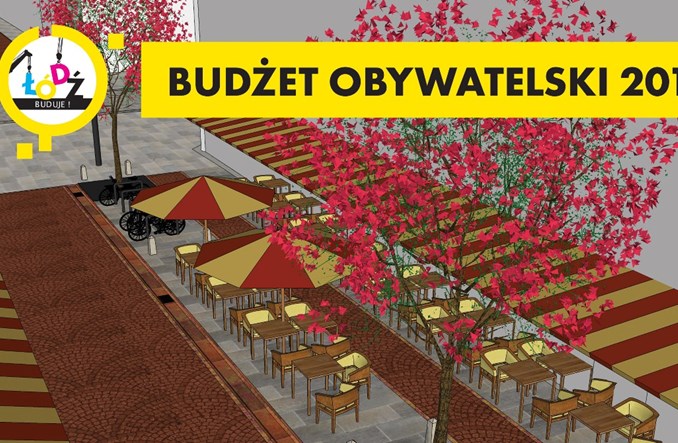 Łódź: Woonerf na 6 Sierpnia nabiera kształtów