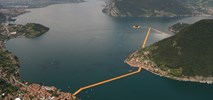Jak we Włoszech chodzą po wodzie, czyli most na jeziorze Iseo