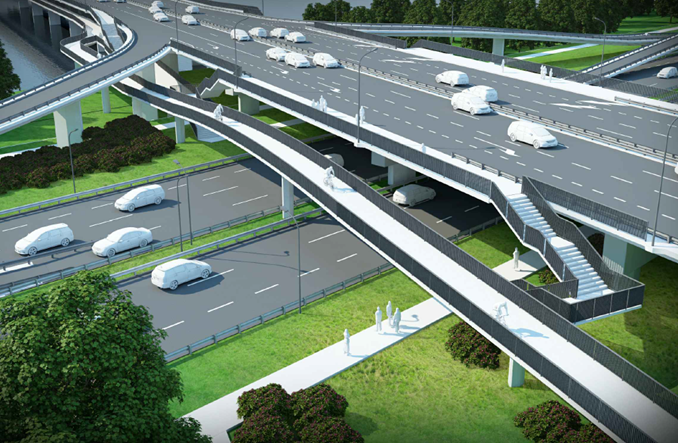 Most Łazienkowski z kładkami dla rowerów i pieszych. Rusza przetarg