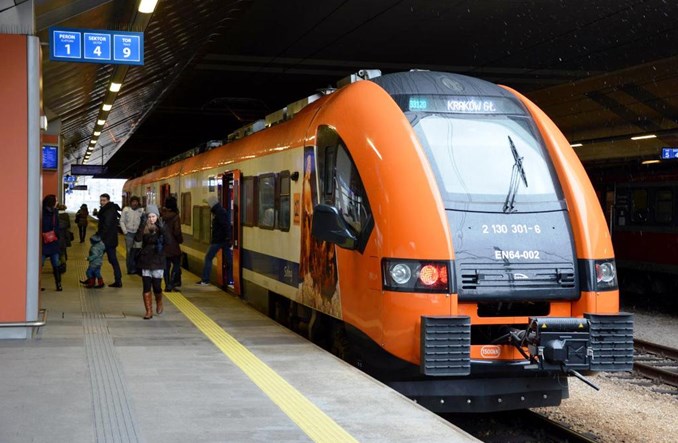 Kraków: Od grudnia 78 pociągów Kolei Małopolskich na lotnisko