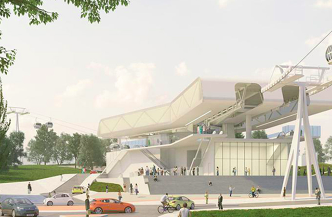 Paryż. Powstanie kolej gondolowa