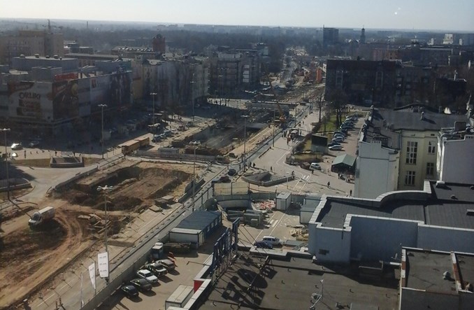 Łódź. W związku z budową trasy W-Z w centrum jeszcze trudniej