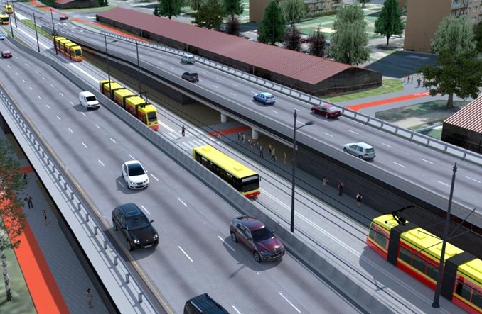 Widzew Wschód. Rusza budowa linii tramwajowej, ale...