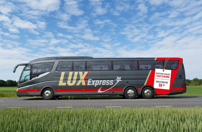 Lux Express – nowy przewoźnik na trasie Warszawa – Kraków