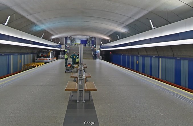 Warszawskie metro w sieci dzięki Google Street View