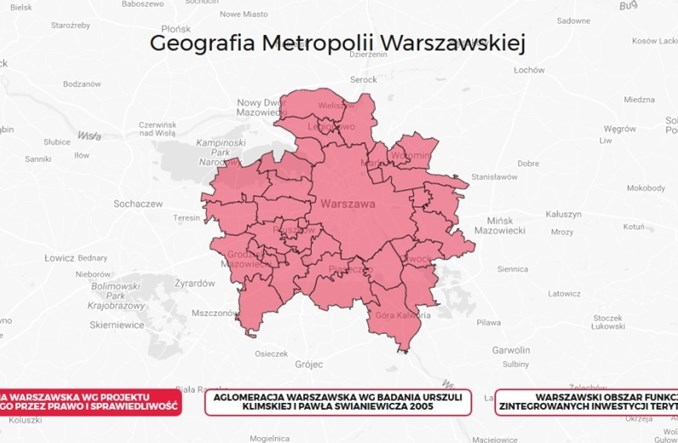 Do MegaWarszawy trafiły Leszno i Żabia Wola
