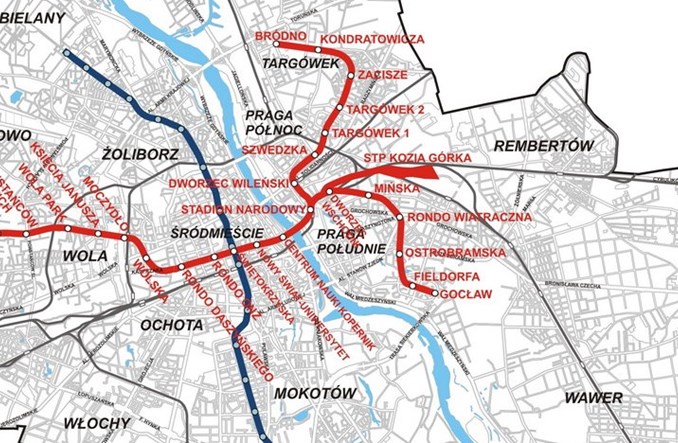 Decyzja środowiskowa dla metra na Targówek