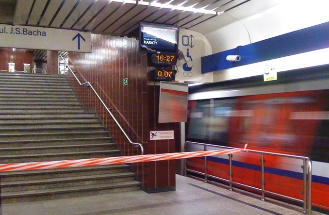 Metro nieodporne na deszcz