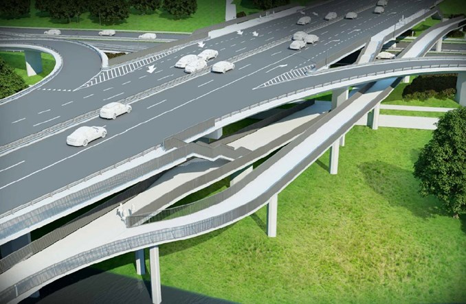 Warszawa. Kładka rowerowa pod Łazienkowskim już w lipcu 2017 r.?