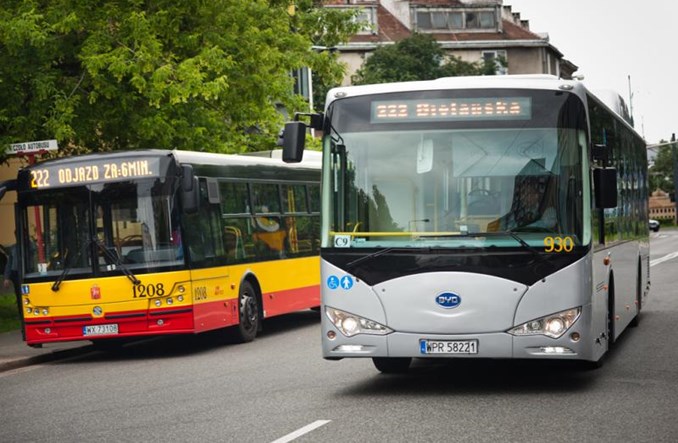 Warszawa w najbliższych latach pójdzie w autobusy elektryczne?