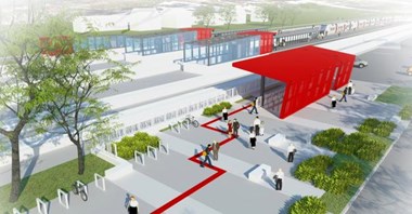 Tak będzie wyglądał przystanek PKM Gdańsk Osowa