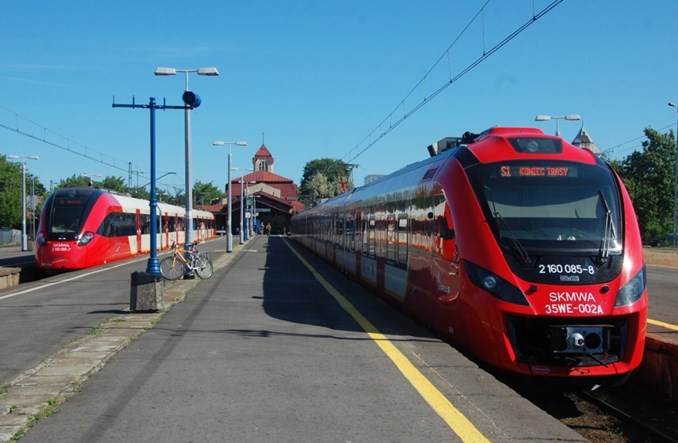 ZTM Warszawa wyjaśnia, dlaczego SKM S1 pojedzie tylko do Służewca